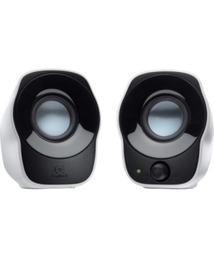 Z120 SPEAKER SYSTEM 2.0 Logitech Stereo Speakers Z120 Simple to connect, easy to enjoy - USB power, 3.5 mm audio input - Cable management - Power and volume controls