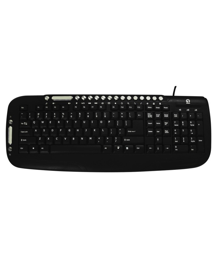 Shintaro USB Multimedia Keyboard with multimedia keys